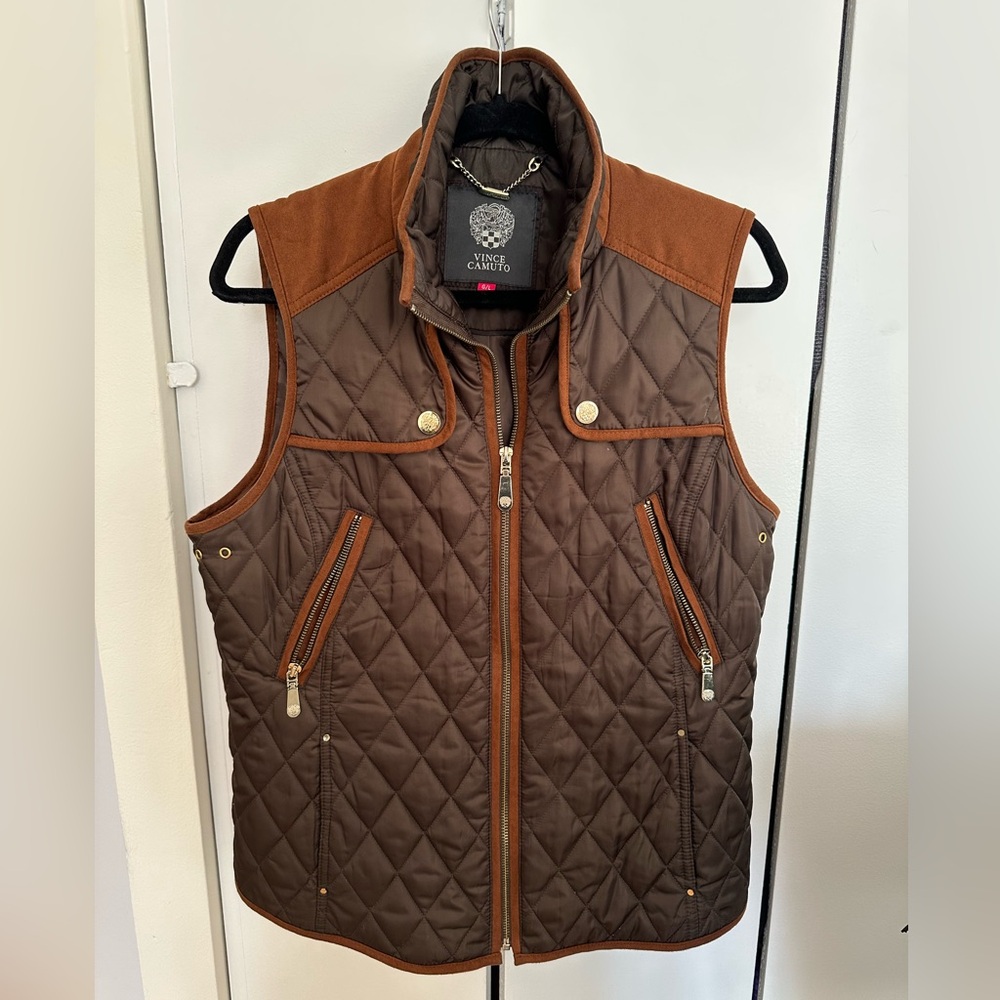 Vince Camuto Brown Vest